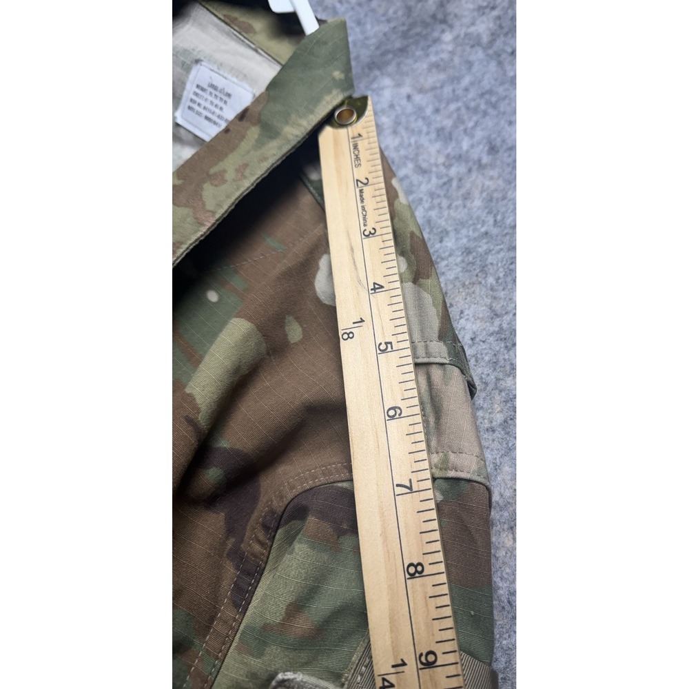 Army Combat Military BDU Mens Large-XL Camouflage Button Down - Picture 6 of 11